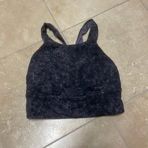 High neck Lululemon sports bra